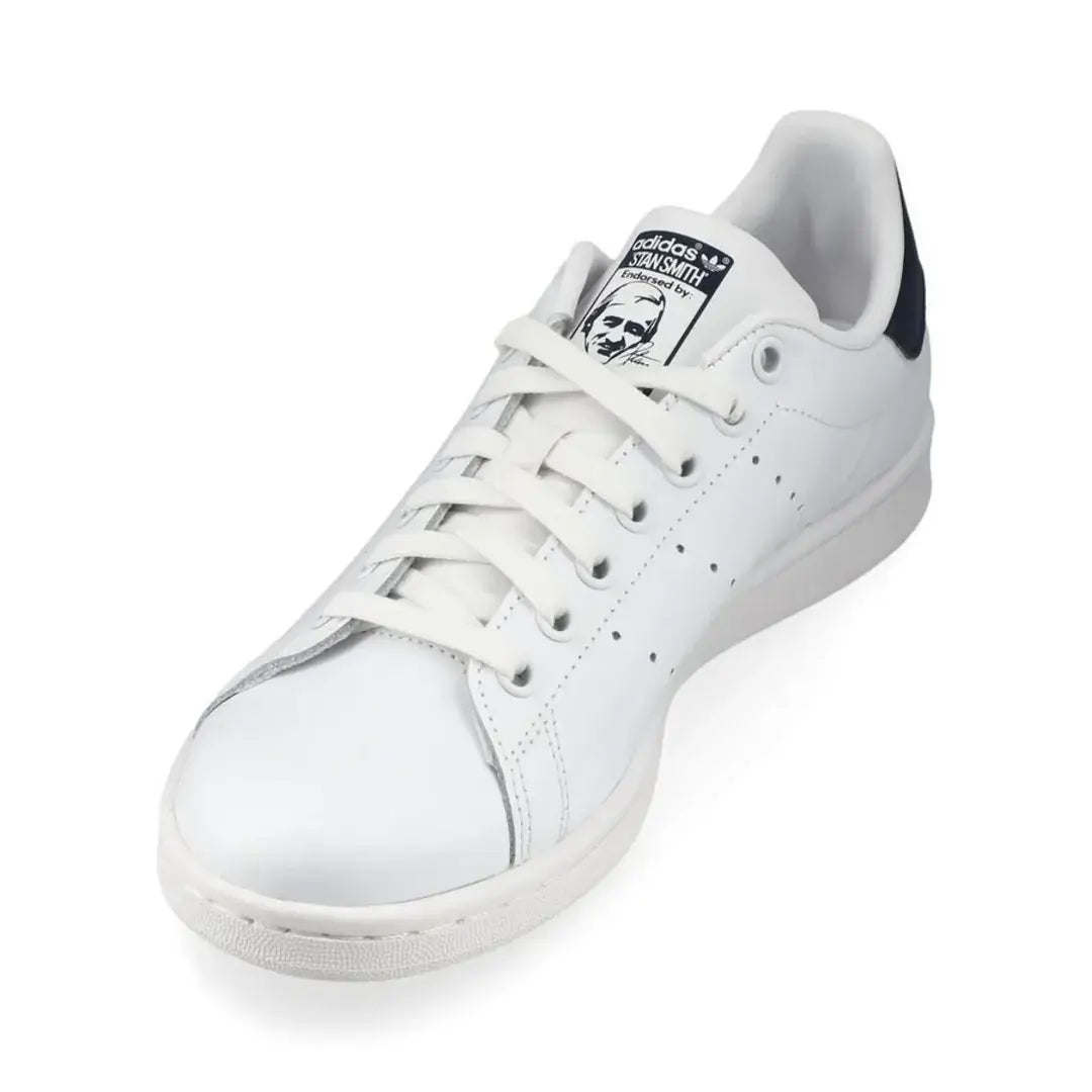Adidas Stan Smith — Blanc / Talon Marine